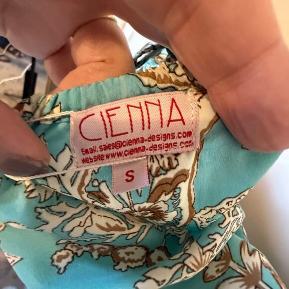 Cienna Women's Boho Long Dress Size Small Cottagecore Ruffle Tier Y2K - Picture 7 of 7